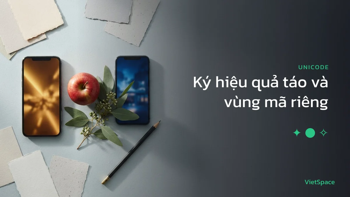 Icon quả táo Apple: 100+ ký tự thay thế đẹp 2026