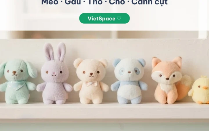 300+ kaomoji con vật mèo, gấu, thỏ đẹp, copy 2026